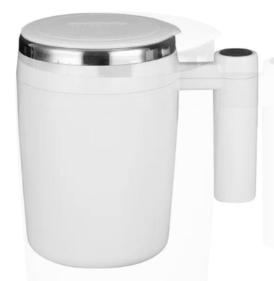 380ml Chargeur magnétique en acier inoxydable Remuer électrique tasse de café avec eau de couvercle fournisseur