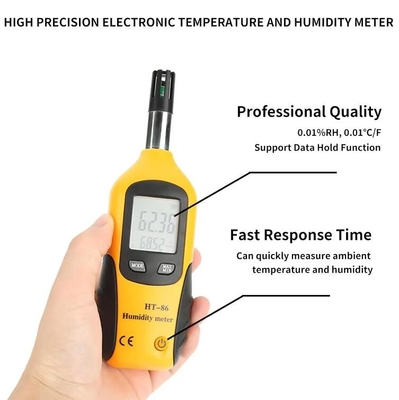 HTI HT-86 Hygromètre et thermomètre numérique portable 2 en 1 à l'intérieur/à l'extérieur fournisseur