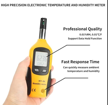 HTI HT-86 Hygromètre et thermomètre numérique portable 2 en 1 à l'intérieur/à l'extérieur fournisseur