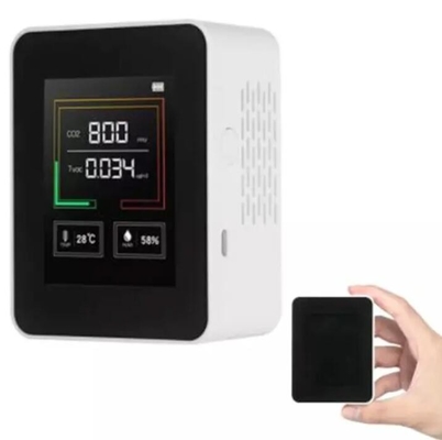 2CO3 CO2 Dioxyde de carbone NDIR Détecteur portable de la qualité de l'air, détection formelle de déhyde TVOC fournisseur