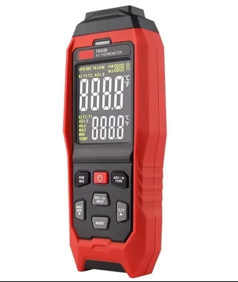 TA612B/C 2/4 canaux K/J Thermomètre à thermocouple de type -200~1372 C/ -328~2501 F Témpéromètre LCD 5000 groupes Stockage de données fournisseur