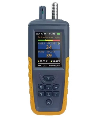 Détecteur de particules de poussière TC-8100 avec enregistreur de données PM2.5 PM10 Moniteur de la pollution atmosphérique Moniteur de la qualité de l'air fournisseur