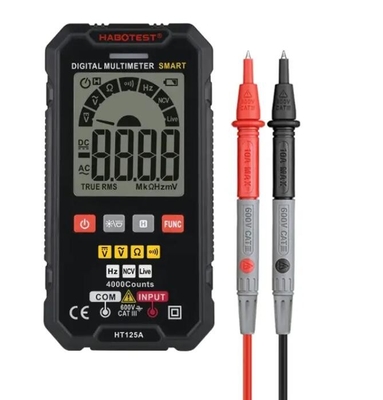 Habotest / Mayilon HT-125A Multimètre numérique True-RMS 4000 compteurs avec Ampère-multimètre de tension CA/CC fournisseur