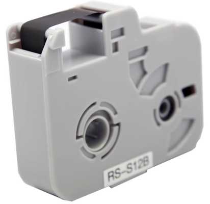 RS-S12B Cassette à bande de marque noire pour Biovin S680 S800 S900 RS-12B Machine à lettres électroniques, Imprimante d'identification par câble, Marqueur de fil fournisseur