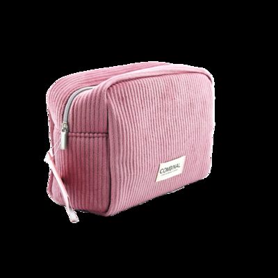 CR-024 Waterproof Cosmetic Bags Portable Makeup Bag Zipper Toiletry fournisseur