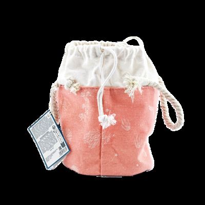 CR-105 sac de maquillage sac cosmétique sac crayon sac de lin monnaie sac à main blancs sac de rangement fournisseur