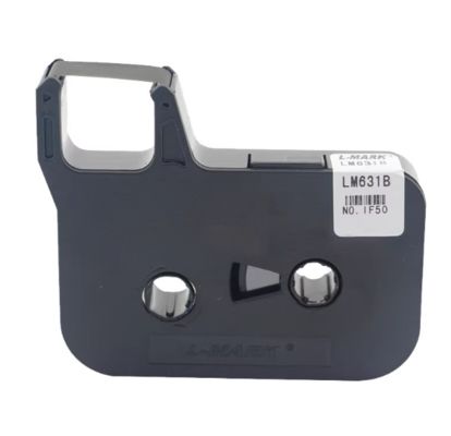 Cassette de ruban d'imprimante noir LM631B pour machine d'étiquetage électronique L MARK fournisseur