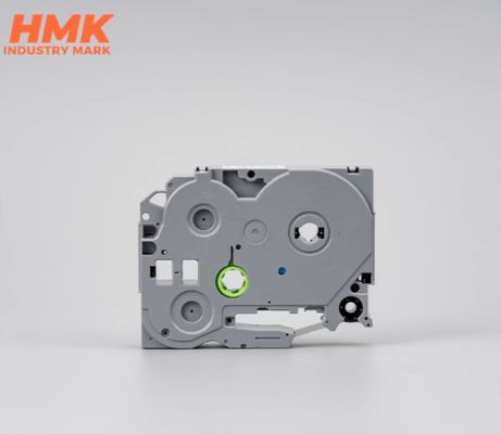 HMTZE-221 9mmX8m White label tape cassette For Brother label printer Black on White fournisseur