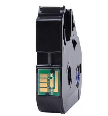 HM-LB-12BI LB C-100 C-200 C-210 white printer ribbon cassette Electronic Lettering Machine label printer 100m fournisseur