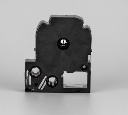 HMSS06K 6mm White label tape cassette For Brother label printer Black on White fournisseur