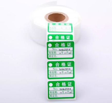 GE-11H 30mm*20mm label tape sticker For HMK Tube printer fournisseur