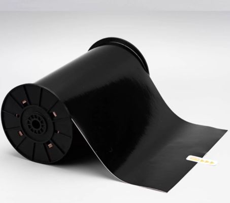 Ruban d'étiquettes d'impression noire HMK 300mmx15m Autocollant de signalisation Grand format Logo fournisseur
