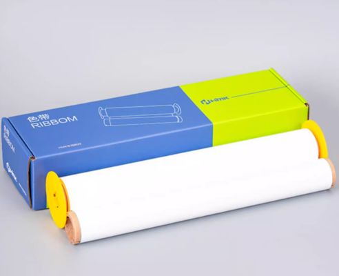 White Print label tape SR-202W 22cm*100m Sign Sticker Wide Format Logo fournisseur