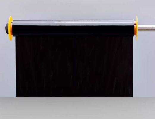 Black Print label tape HMK 265mm*76m Sign Sticker Wide Format Logo fournisseur