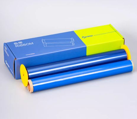 Blue Print label tape HMK HLB-300BL 29cm*100m Sign Sticker Wide Format Logo fournisseur