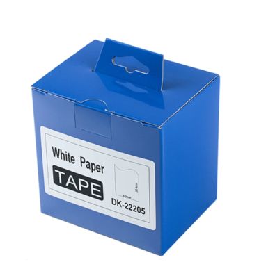 Printing Label sticker HMDK-22205 62mm*30.48m 2-3X100" white paper For Brother fournisseur