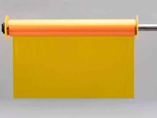 Yellow Print label tape HMK SR-305Y 29cm*50m Sign Sticker Wide Format Logo fournisseur