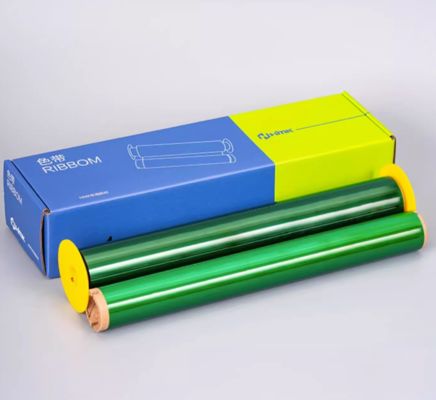 Green Print label tape BRK-280G 280mm*76m Sign Sticker Wide Format Logo fournisseur