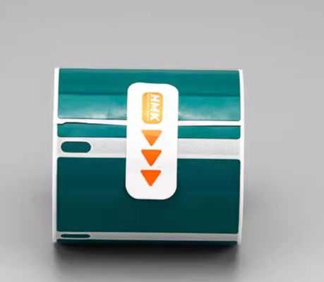 HMK GE-5025G 50mm*25mm Green heat transfer printing label tape sticker fournisseur