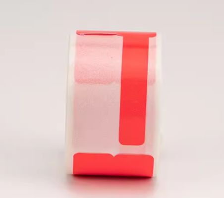 HMK GE-16R 26mm*79mm Red heat transfer printing label tape sticker fournisseur