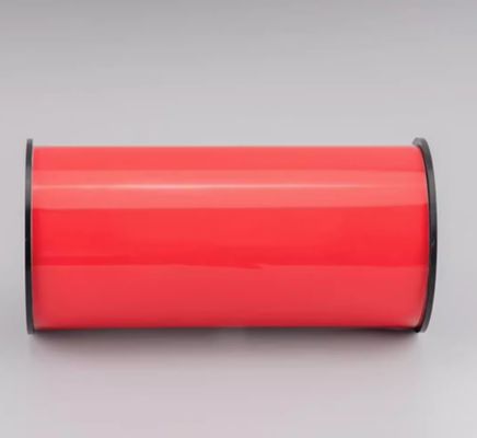 Ruban d'étiquettes d'impression rouge HMK 300mmx15m Autocollant de signalisation Grand format Logo fournisseur