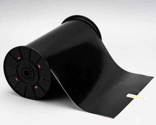 Black Print label tape HMK WYRB-260BK 26.5cm*20m Sign Sticker Wide Format Logo fournisseur