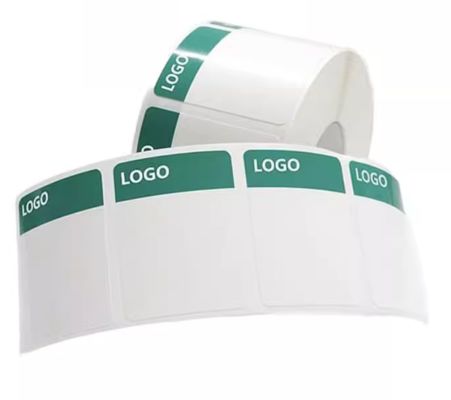 White Print label tape GE40-30B-500(432)/H 40mm*30mm 500pcs Sign Sticker fournisseur