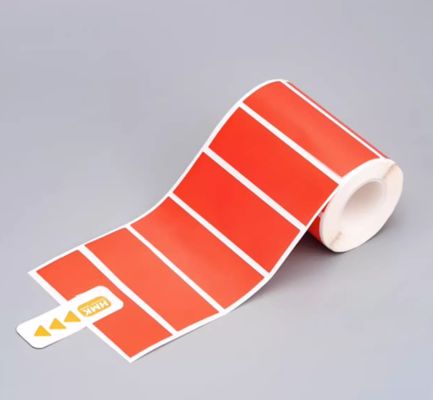 Red Print label tape GE-7024R 70mm*24mm Sign Sticker fournisseur