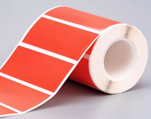 Red Print label tape GE-7024R 70mm*24mm Sign Sticker fournisseur
