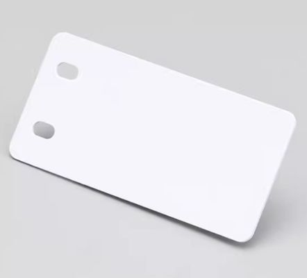 32mm x 68mm PVC Double hole label white SR-3268PD fournisseur
