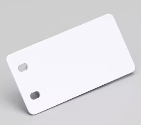 32mm x 68mm PVC Double hole label white SR-3268PD fournisseur