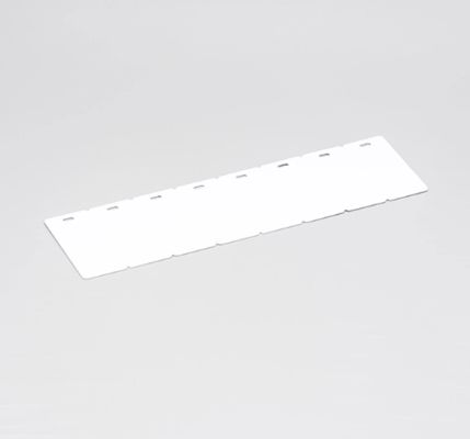 32mm x 68mm PVC Eight consorts label white SR-3268P-8 fournisseur