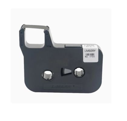 LM-609Y Yellow 9mm label tape cassette for L-MARK Electronic Lettering Machine tube printer fournisseur