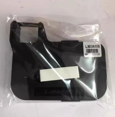 M-360B Black label tape cassette for L-MARK Electronic Lettering Machine tube printer fournisseur