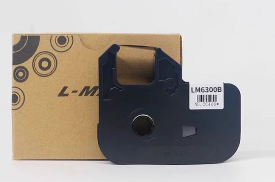 LM6300 Black label tape cassette for L-mark LK4100 / 6224 6100 6300 Integrated automation equipment fournisseur