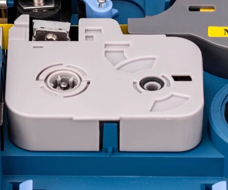 KM5B bande cassette d'étiquette pour AJ machine à lettres électronique, imprimante d'identification par câble, marqueur de fil fournisseur