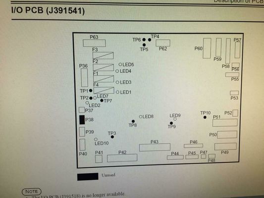 Carte PCB d'entrée-sortie de la pièce de rechange J391541 J391541-00 de NORITSU Minilab. fournisseur